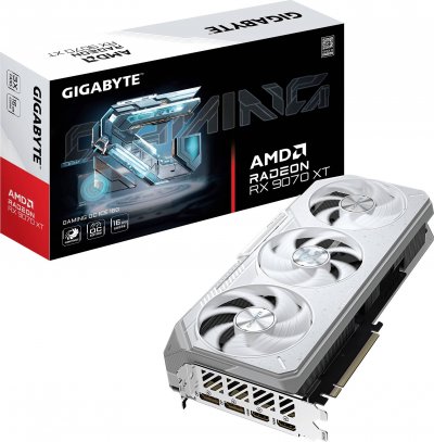 GIGABYTE  Radeon RX 9070 XT GAMING OC ICE 16G AMD 16 Go GDDR6