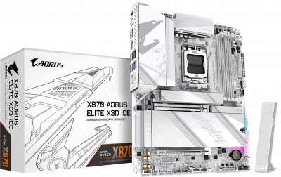 GIGABYTE  X870 AORUS ELITE X3D ICE carte m&egrave;re socket AM5