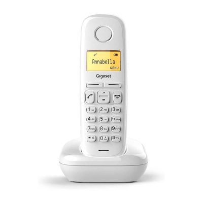 GIGASET  A170 T&eacute;l&eacute;phone sans fil avec ID d'appelant DECTGAP blanc
