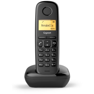 GIGASET  A170 T&eacute;l&eacute;phone sans fil avec ID d'appelant DECTGAP noir