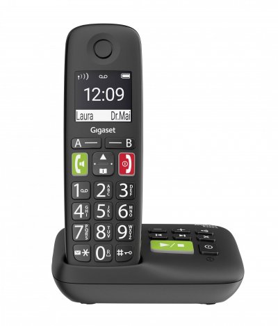 GIGASET  E290 A Wireless Landline Phone Noir