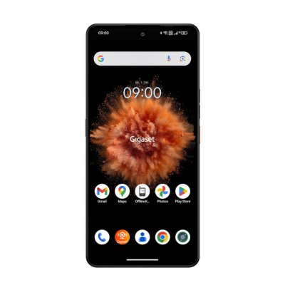 GIGASET  Smartphone GS6 - Ecran Oled FHD+ 6,67'' - M&eacute;moire 128 Go - Carte eSIM - Noir