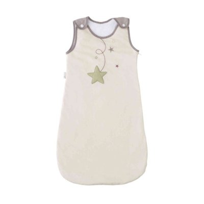 P TIT BASILE Gigoteuse b&eacute;b&eacute; &eacute;t&eacute; jersey &eacute;cru - 0/6 mois - Ecru - P'tit Basile