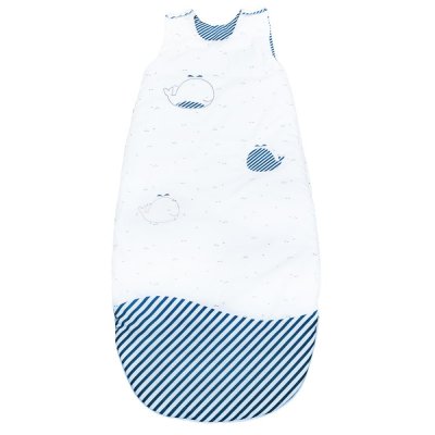 SAUTHON Gigoteuse Chaude Hiver 6-24 Mois Blue Baleine -  Baby Deco