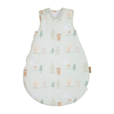 ROBA Gigoteuse sans manches 90 cm en coton vert pastel th&egrave;me for&ecirc;t