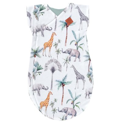 SEVIRA KIDS Gigoteuse turbulette l&eacute;g&egrave;re kimono- safari 18 GG-18-SAFARI