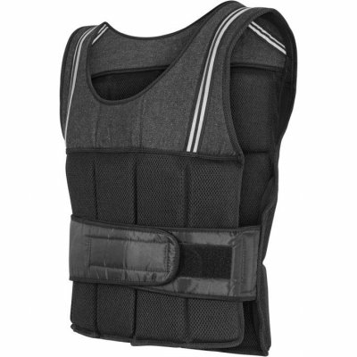 GORILLA SPORTS Gilet lest&eacute; Premium/Gilet d'entrainement/Gilet lest&eacute; avec bandes r&eacute;fl&eacute;chissantes