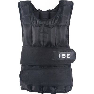 ISE Gilet lest&eacute; r&eacute;glable de 30kg Poids SY-3002-6 Entrainement Musculation Exercice