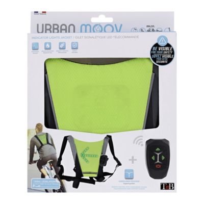 T NB GILET SIGNALETIQUE LED + TELECOMMANDE
