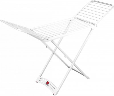 GIMI  S&eacute;choir &agrave; linge r&eacute;sine extensible 20m Blanc ETENDAGE ZAFFIRO