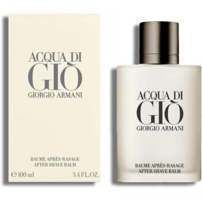 GIORGIO ARMANI  Acqua Di Gio After Shave Balm 100ml Blanc Homme