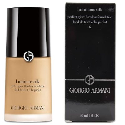 GIORGIO ARMANI  Fond de Teint Soie Lumineuse 30 ml 06 Olive Moyenne