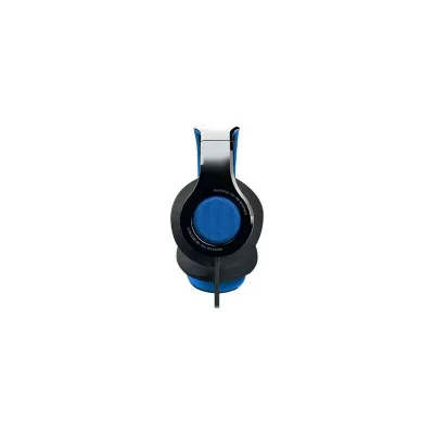GIOTECK  - Casque st&eacute;r&eacute;o Game & Go TX30 Bleu Grill pour PS5, PS4, Xbox Series, Xbox One et Mobile