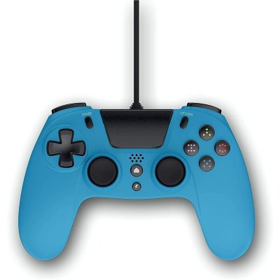 GIOTECK  Playstation 4 Vx-4 Wired Controller (Blue)