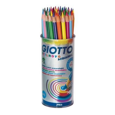 OMYACOLOR Giotto Lot De 48 Crayon Stilnovo Aquarel Assortis
