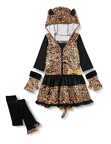 AMSCAN Girls Sassy Spots Leopard Costume - Age 14-16 Years