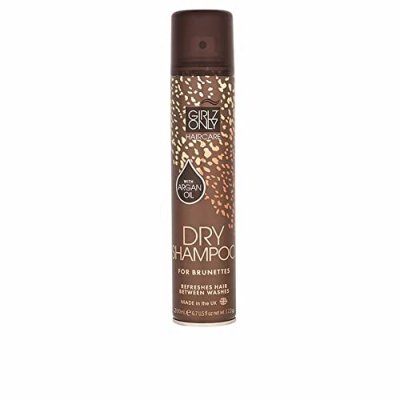 GIRLZ ONLY  Shampooing sec &agrave; l'huile d'argan pour cheveux bruns 200 ml