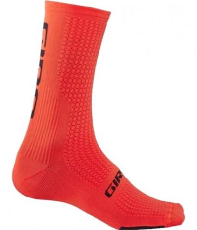 GIRO  HRC Team - Chaussettes vlo Vermillon Black S 36 - 39