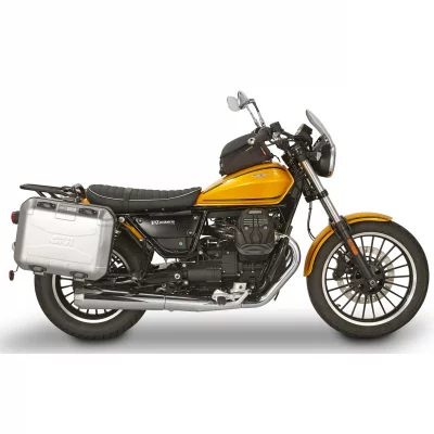 GIVI  crash bar noir pour les mod&egrave;les Moto Guzzi (voir description)