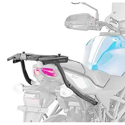 GIVI  Monokey/monolock Top Case Rear Rack Suzuki Sv 650 Noir
