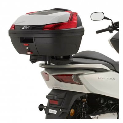 GIVI  Monolock Top Case Rear Rack Fitting Honda Forza 300 Abs Noir