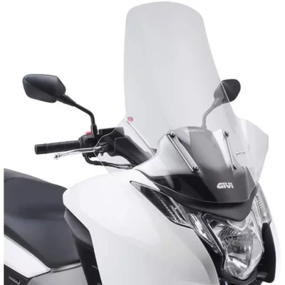 GIVI  Pare-brise, Bulle moto et scooter, D1109ST sur&eacute;lev&eacute; transparent
