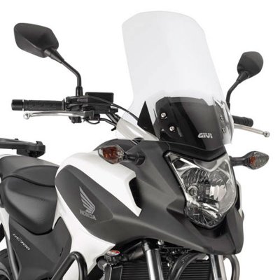 GIVI  Pare-brise, Bulle moto et scooter, D1111ST sur&eacute;lev&eacute; transparent