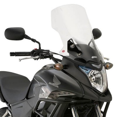 GIVI  Pare-brise, Bulle moto et scooter, D1121ST sur&eacute;lev&eacute; transparent