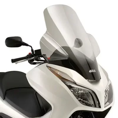 GIVI  Pare-brise, Bulle moto et scooter, D1123ST sur&eacute;lev&eacute; transparent