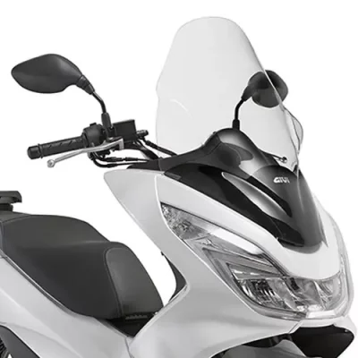 GIVI  Pare-brise, Bulle moto et scooter, D1136ST sur&eacute;lev&eacute; transparent