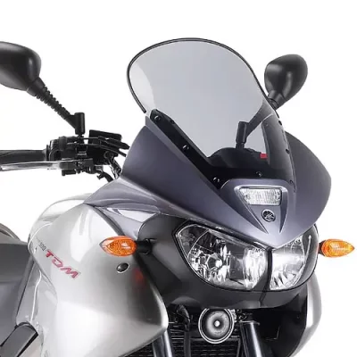 GIVI  Pare-brise, Bulle moto et scooter, D132S Sur&eacute;lev&eacute; fum&eacute;