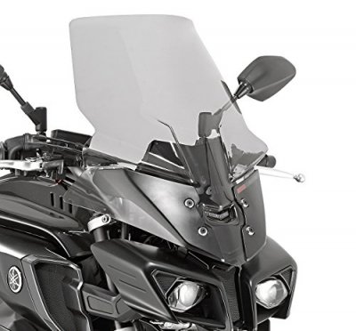 GIVI  Pare-brise, Bulle moto et scooter, D2129S Sur&eacute;lev&eacute; fum&eacute;