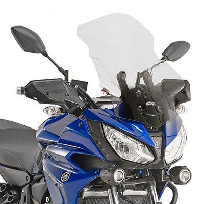 GIVI  Pare-brise, Bulle moto et scooter, D2130ST sur&eacute;lev&eacute; transparent