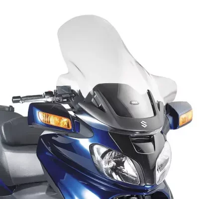 GIVI  Pare-brise, Bulle moto et scooter, D257ST sur&eacute;lev&eacute; transparent