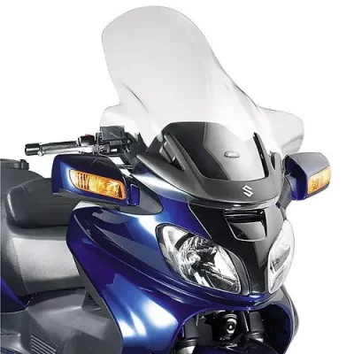 GIVI  Pare-brise, Bulle moto et scooter, D263ST sur&eacute;lev&eacute; transparent