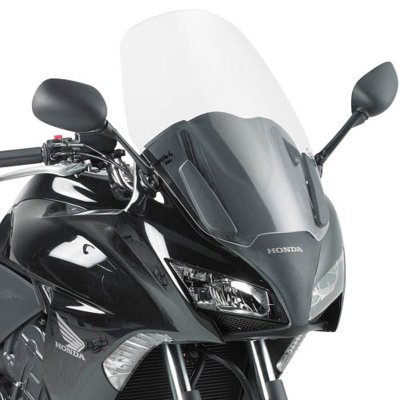 GIVI  Pare-brise, Bulle moto et scooter, D320ST sur&eacute;lev&eacute; transparent