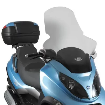 GIVI  Pare-brise, Bulle moto et scooter, D501ST sur&eacute;lev&eacute; transparent
