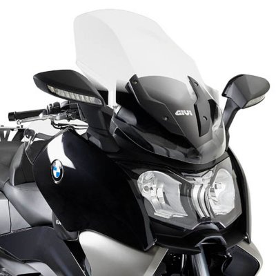 GIVI  Pare-brise, Bulle moto et scooter, D5106ST sur&eacute;lev&eacute; transparent