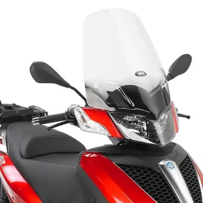 GIVI  Pare-brise, Bulle moto et scooter, D5600ST sur&eacute;lev&eacute; transparent