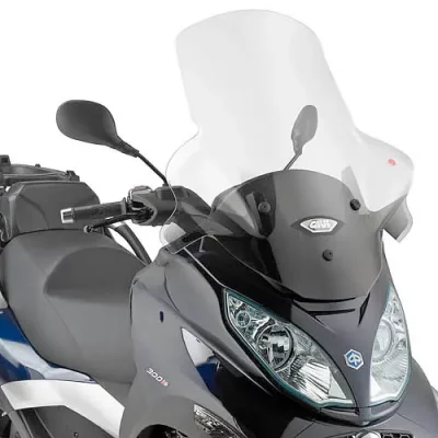 GIVI  Pare-brise, Bulle moto et scooter, D5601ST sur&eacute;lev&eacute; transparent