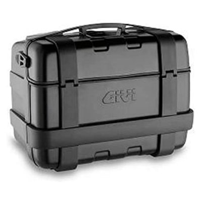 GIVI  Trekker 46 Valise Monokey avec Couverture, Aluminium Noir