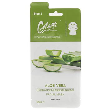 GLAM OF SWEDEN  - Mask Aloe Vera Facial 35 + 5 Gr Soin visage 5 g