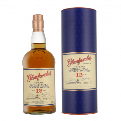 GLENFARCLAS  12 Years 70cl Whisky + Coffret cadeau 