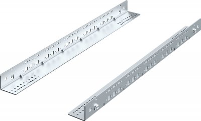 RITTAL Glissi&egrave;res fixes  1 HE, 545 mm 2 pi&egrave;ces
