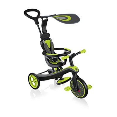 GLOBBER  Tricycle draisienne enfant &eacute;volutif Explorer Trike 4en1, lime