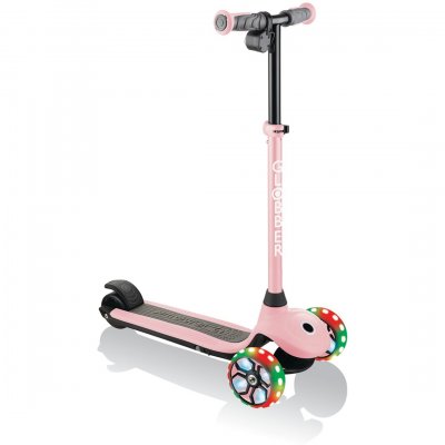 GLOBBER  - Trottinette &eacute;lectrique 3 roues E-MOTION 4 PLUS Rose pastel