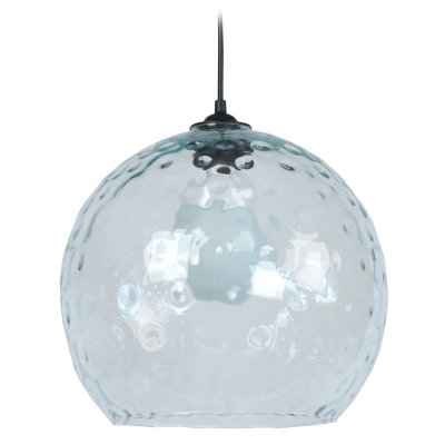 TOSEL GLOBE OPTIQUE - Suspension globe verre transparent
