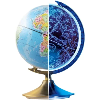 BUKI Globe terrestre  Globe jour et nuit