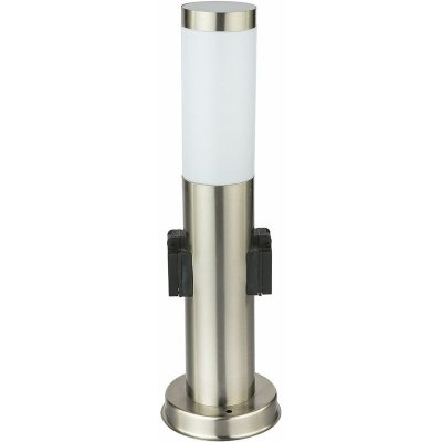 GLOBO  - Lampadaire v&eacute;randa jardin inox IP44 &eacute;clairage 2x douille 3158K