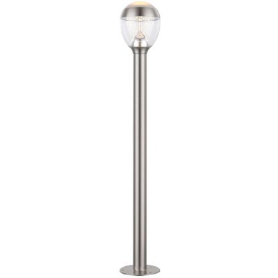 GLOBO  LIGHTING Colonne ext&eacute;rieure inox - Plastique translucide satin&eacute;